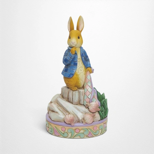 Beatrix Potter By Jim Shore - Peter Rabbit With onions