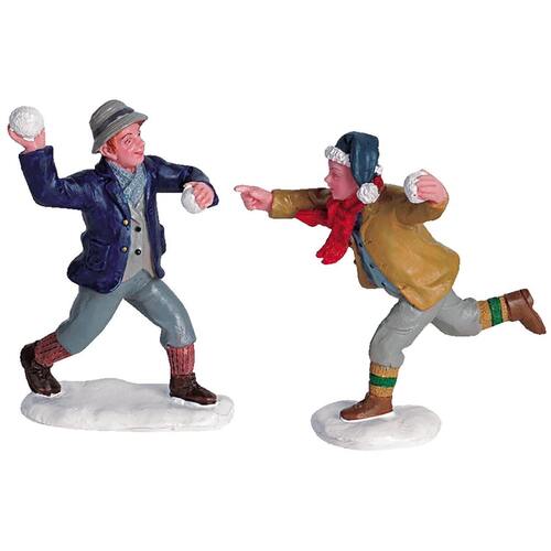 Lemax Snowball Fun, Set of 2