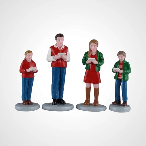 62614 Caroling Family - PREORDER FOR 2026