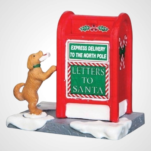 Lemax Santa's Mailbox-Available August 2024