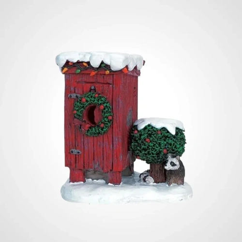 Lemax Christmas Outhouse-Available August 2025