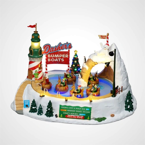 Lemax Dasher's Bumper Boats - PREORDER FOR 2026