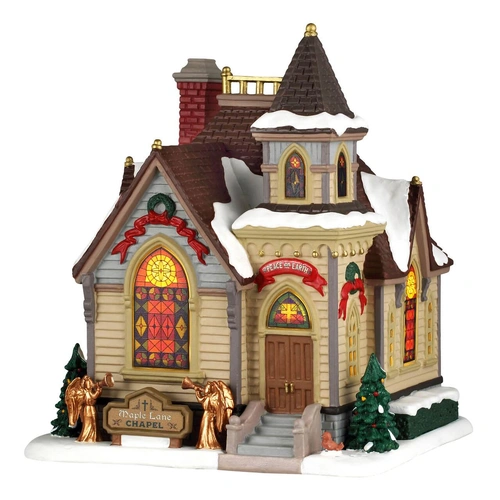 Lemax 65542 Maple Lane Chapel - PREORDER FOR 2026