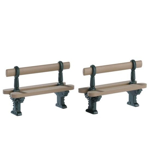 Lemax Double Seated Bench, Set of 2 