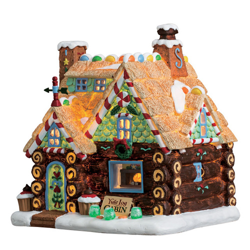 Lemax Yule Log Cabin -Available August 2024