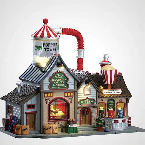 Lemax Bell's Gourmet Popcorn Factory -PREORDER FOR 2025