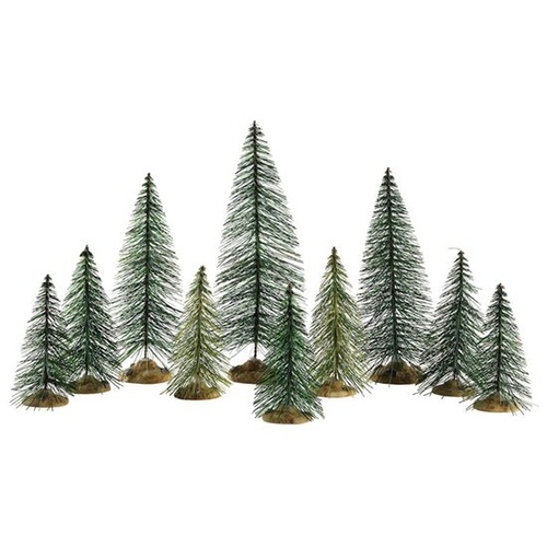Needle Pine Trees - Set of 10