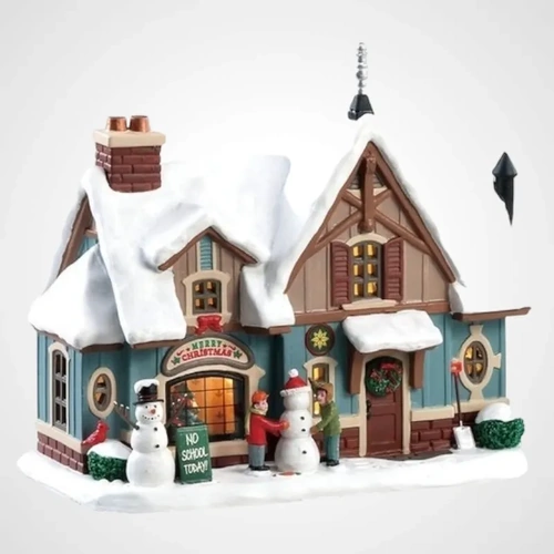 Lemax Snow Day -Available August 2025