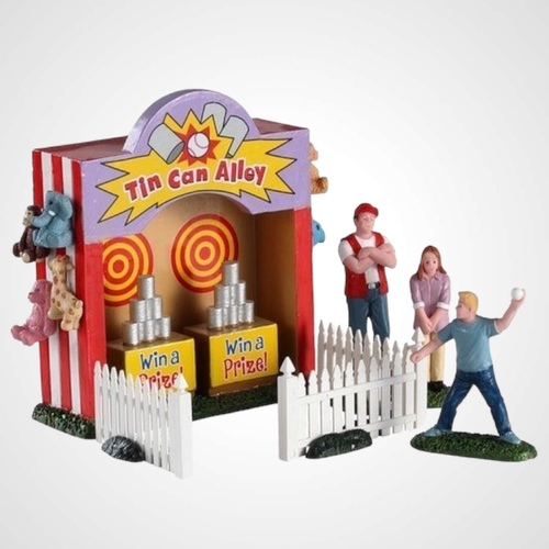 Lemax Tin Can Alley, Set of 7 