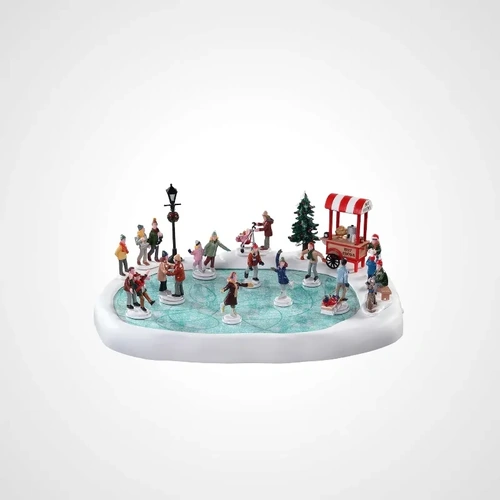 Lemax Village Skating Pond with Sound -PREORDER FOR 2025