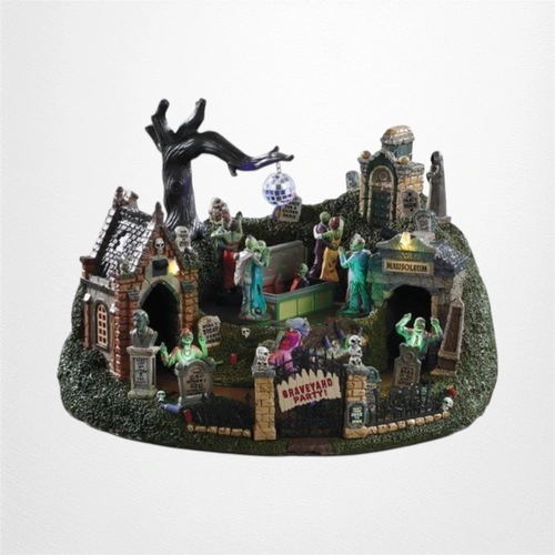 Lemax Graveyard Party 