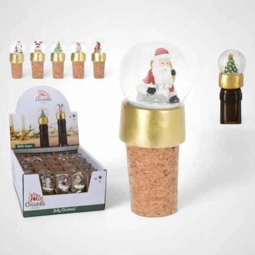 Christmas Bottle Stopper D