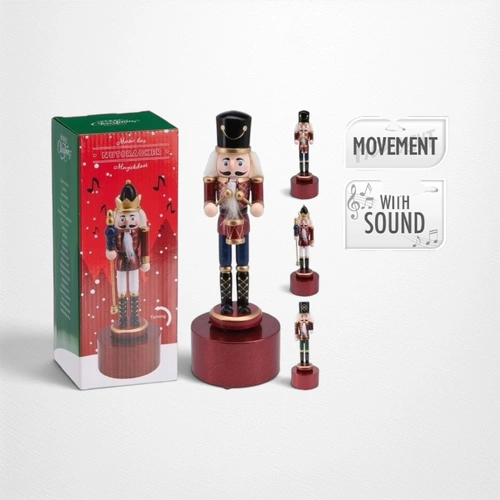 Nutcracker Music Box 22cm