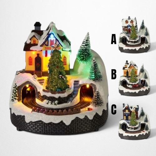 Christmas Scene Train A