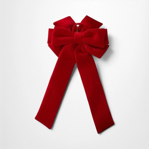 Red Velvet Bow -72cm