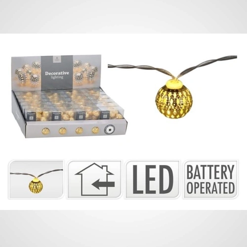 Decorative Metal Ball String Lights