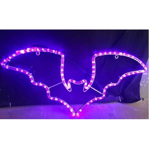 LED Bat Halloween Rope Light Motif