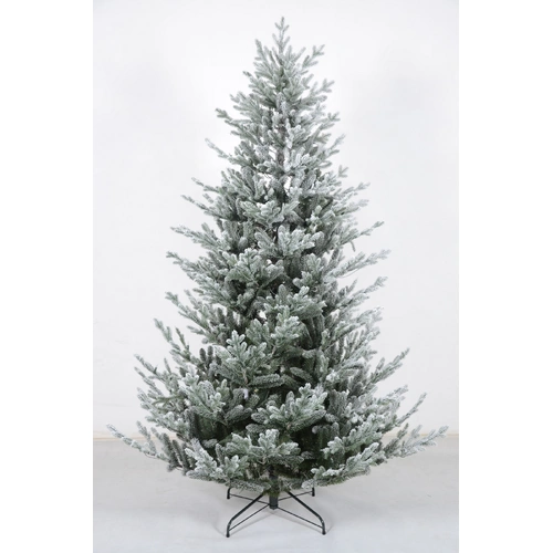 8 Foot Regal Fir Flocked Christmas Tree