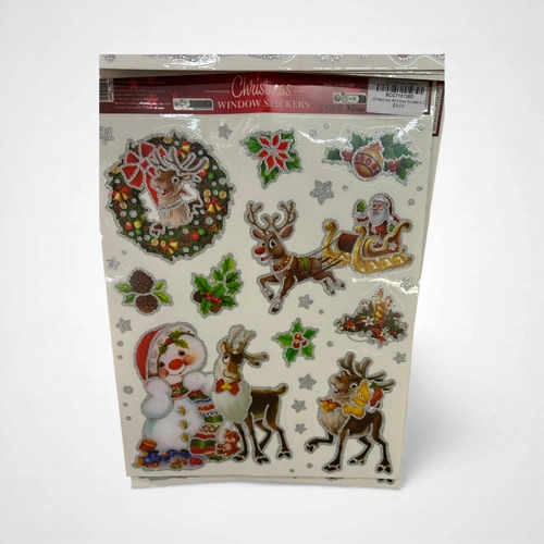 Christmas Window Stickers D