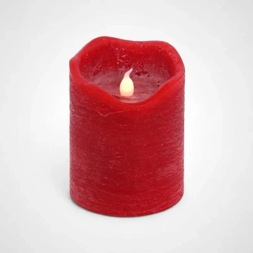 Red Flameless Candle