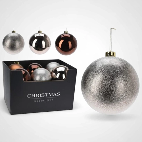 140mm Pumpkin Matte Bauble 