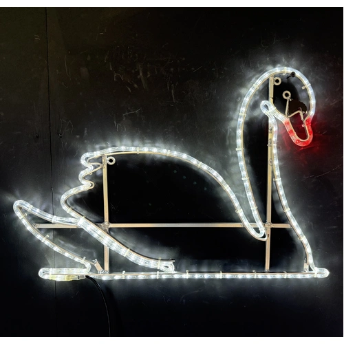 Swan Rope Light Motif 