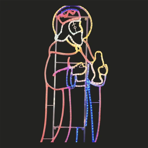 Wiseman Rope Light Motif