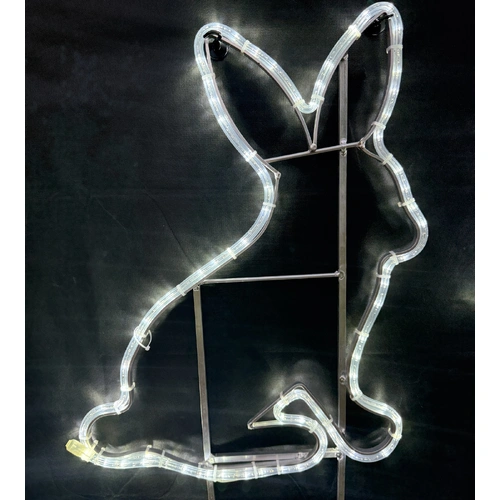 Sitting Easter Rabbit Rope Light Motif