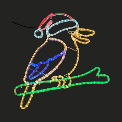 New Christmas Kookaburra Rope Light Motif