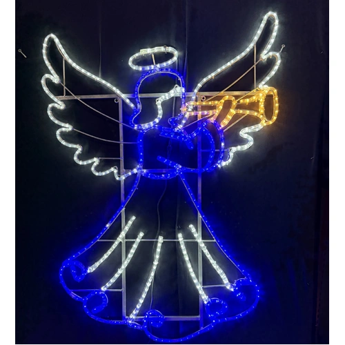 150cm Twinkling Angel Rope Light Motif 
