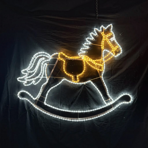 Rocking Horse Rope Light Motif