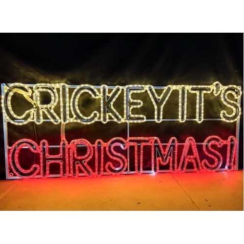 CRIKEY IT'S CHRISTMAS! Rope Light Motif