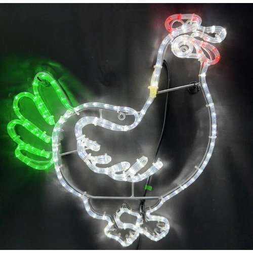 Chicken Rope Light Motif