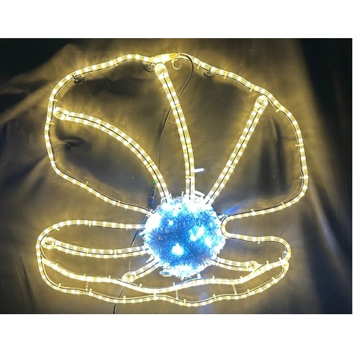 Pearl Clam Rope Light Motif 