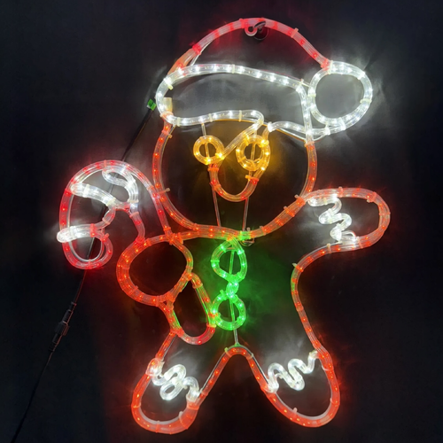 NEW 80cm Gingerbread Boy Rope Light Motif