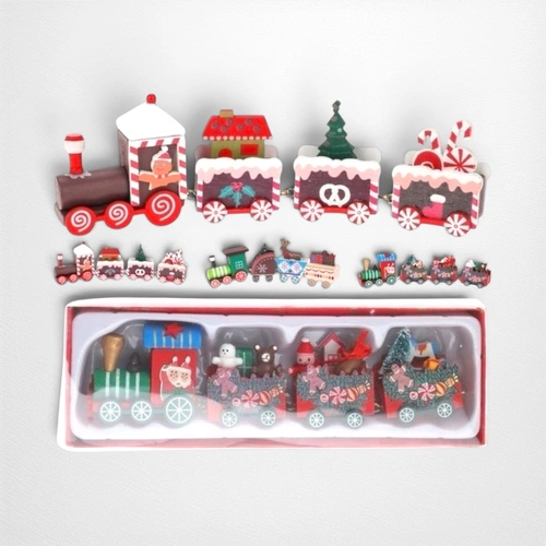 Wooden Train Set