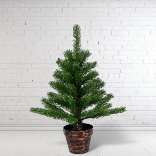 60cm Plain Potted Christmas Tree