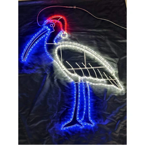 Bin Chicken (Ibis) Rope Light Motif - PREORDER FOR 2025