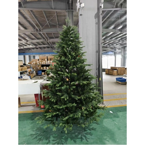 7FT Green Mixed Leaf Pine Christmas Tree