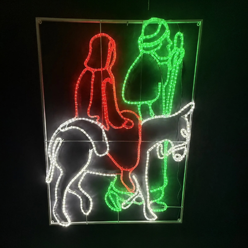 Journey to Bethlehem Christmas Rope Light Motif