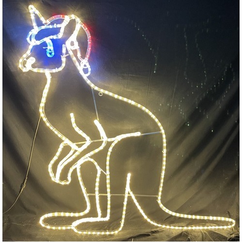 New LED Christmas Kangaroo Rope Light Motif
