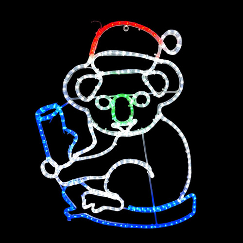 LED Christmas Koala Rope Light Motif