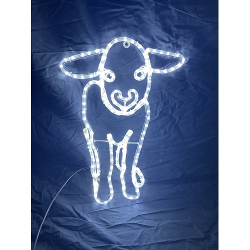 LED Lamb Rope Light Motif