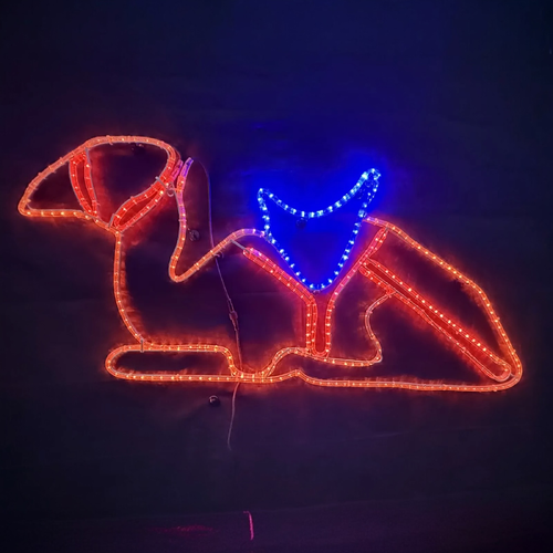 Lying Camel  Rope Light Motif 