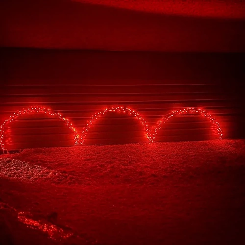 3 RGB Jumping LED Arches - see video 