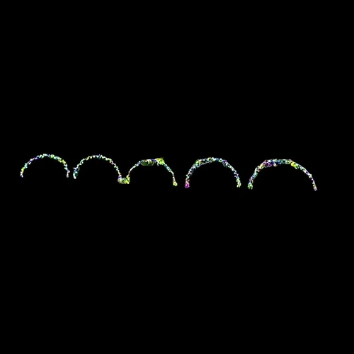 5 RGB Jumping LED Arches