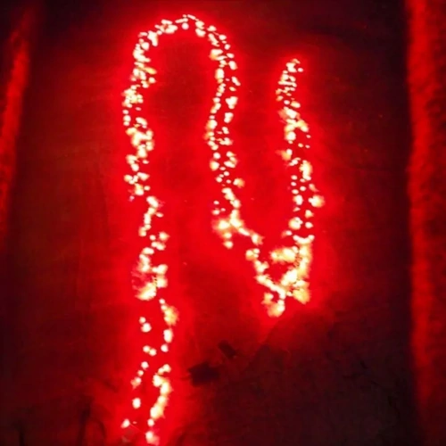 10M Red Firecracker String 