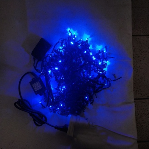 10M LED Blue Icicles