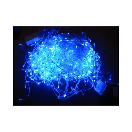 25M Blue LED Icicles 