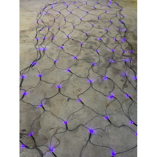 3m x 1.5m Purple LED Net Light